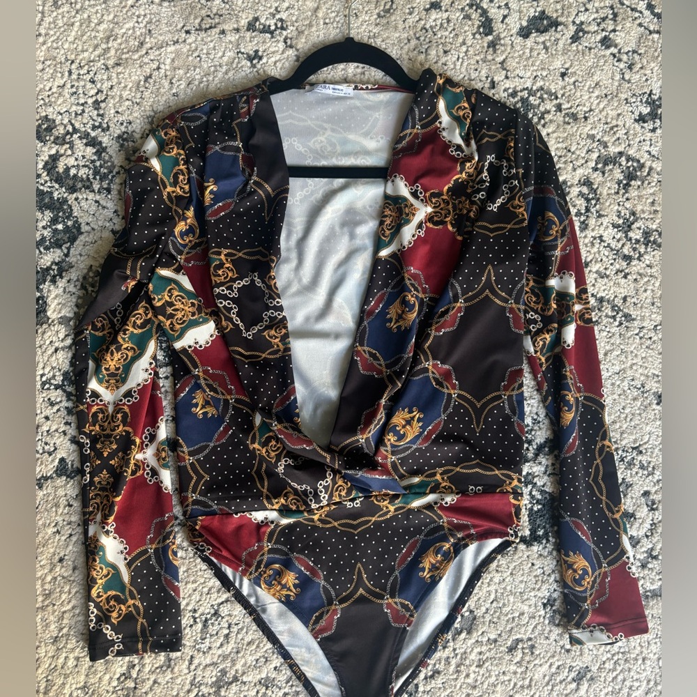Zara women bodysuit Blouse